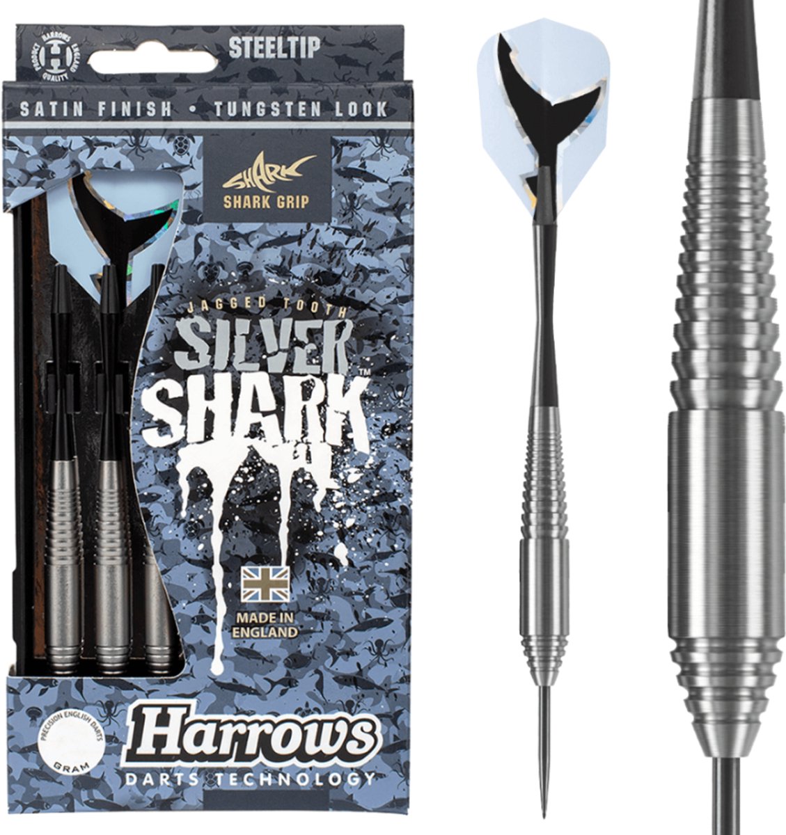 Harrows requin argenté 21gr