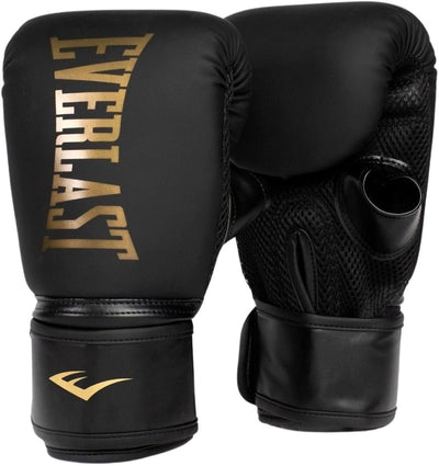 Gants de sac Everlast cardio Elite, or noir l xl