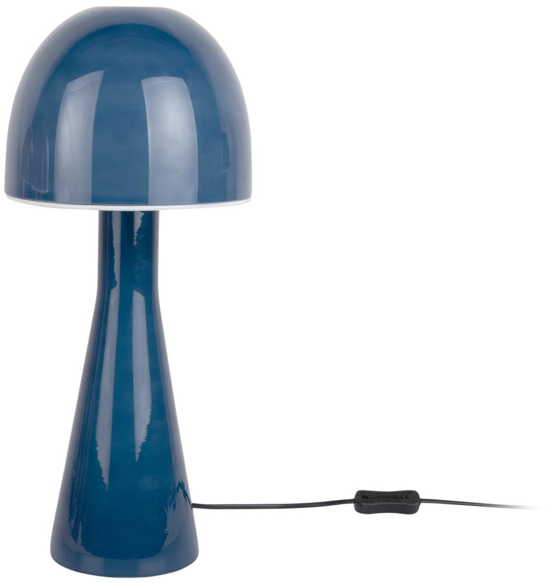 Lampe de table Leitmotiv bombin - bleu classique - ø20cm - scandinave
