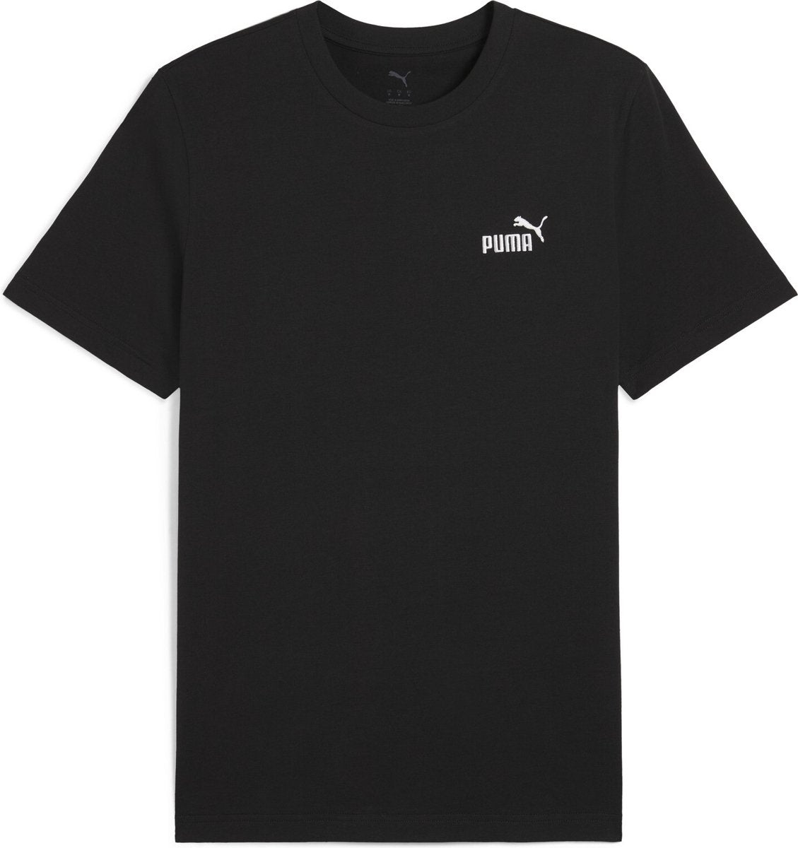 Puma ess petit non. T-shirt unisexe 1 logo tee - noir
