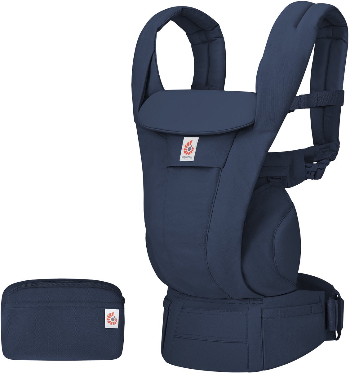 Porte-bébé Ergobaby omni deluxe en coton - bleu nuit