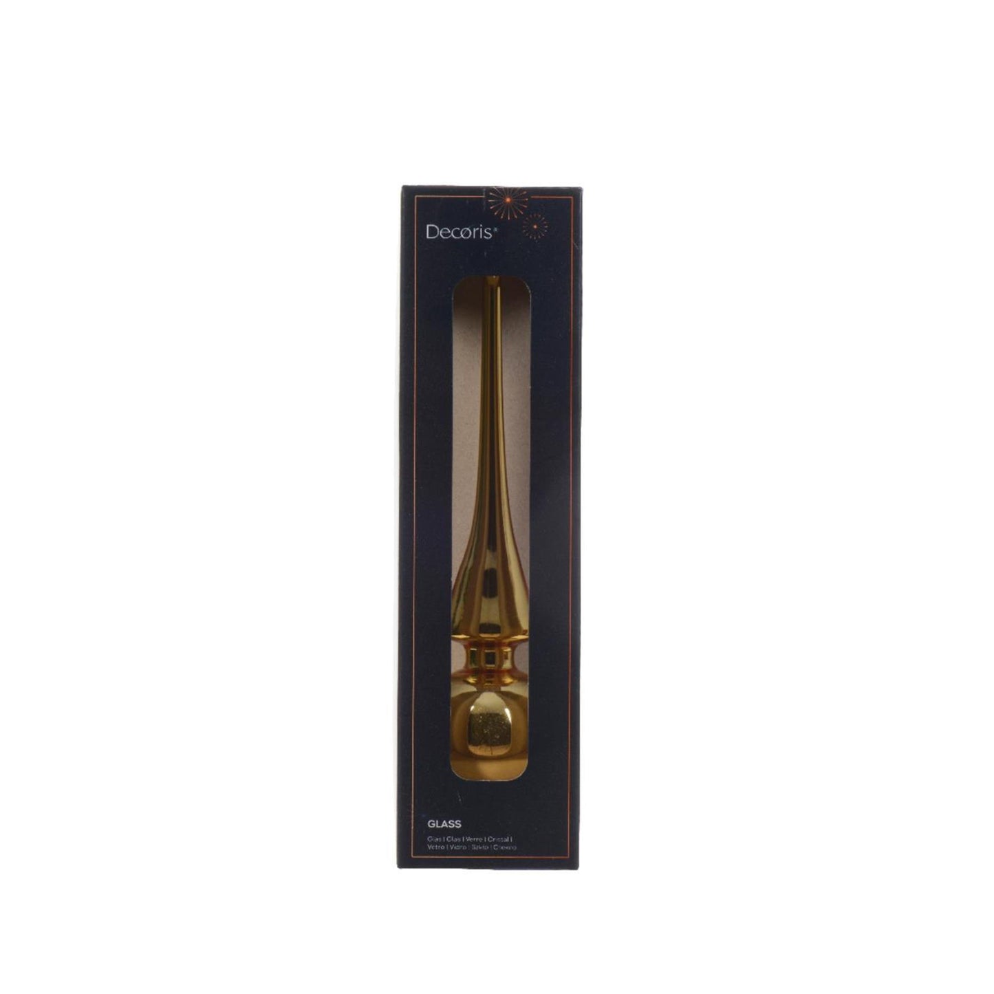 Decoris pic verre or brillant 26cm
