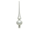 Decoris verre pointu blanc hiver mat ø6x26cm
