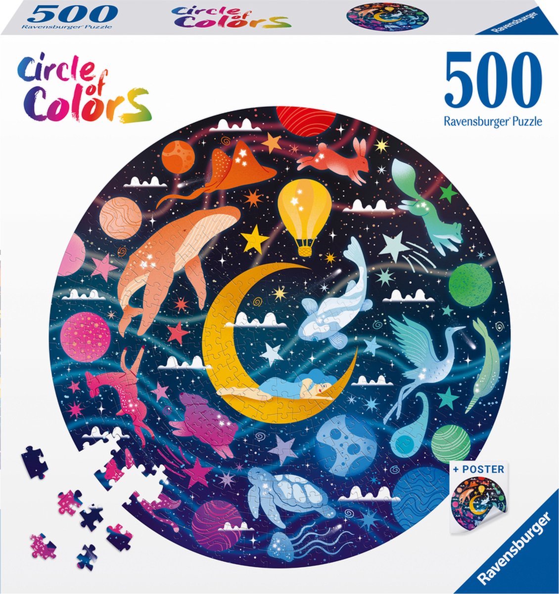 Ravensburger Jigsaw Puzzle Circle of Color Dreams, 500st.