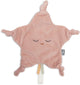 Jollein - tétine petite étoile - tétine peluche bébé - 100% polyester - rose sauvage