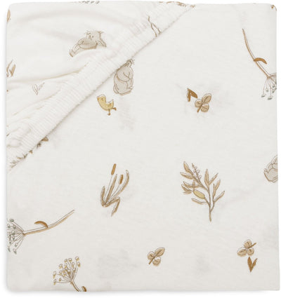 Jollein bébé - drap housse berceau jersey 40 50x80 90cm - lit bébé - coton doux - bord de rivière