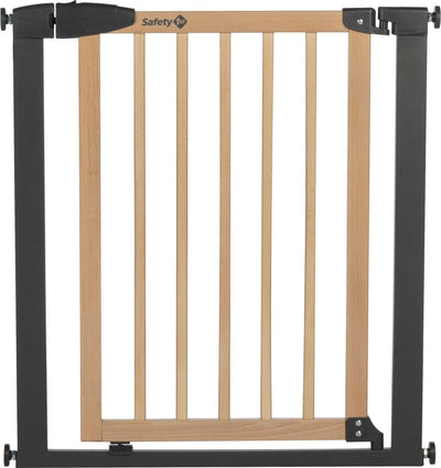 Safety 1st safety1st Simply Close - Barrière d'escalier - Bois et métal - 73 cm à 80 cm
