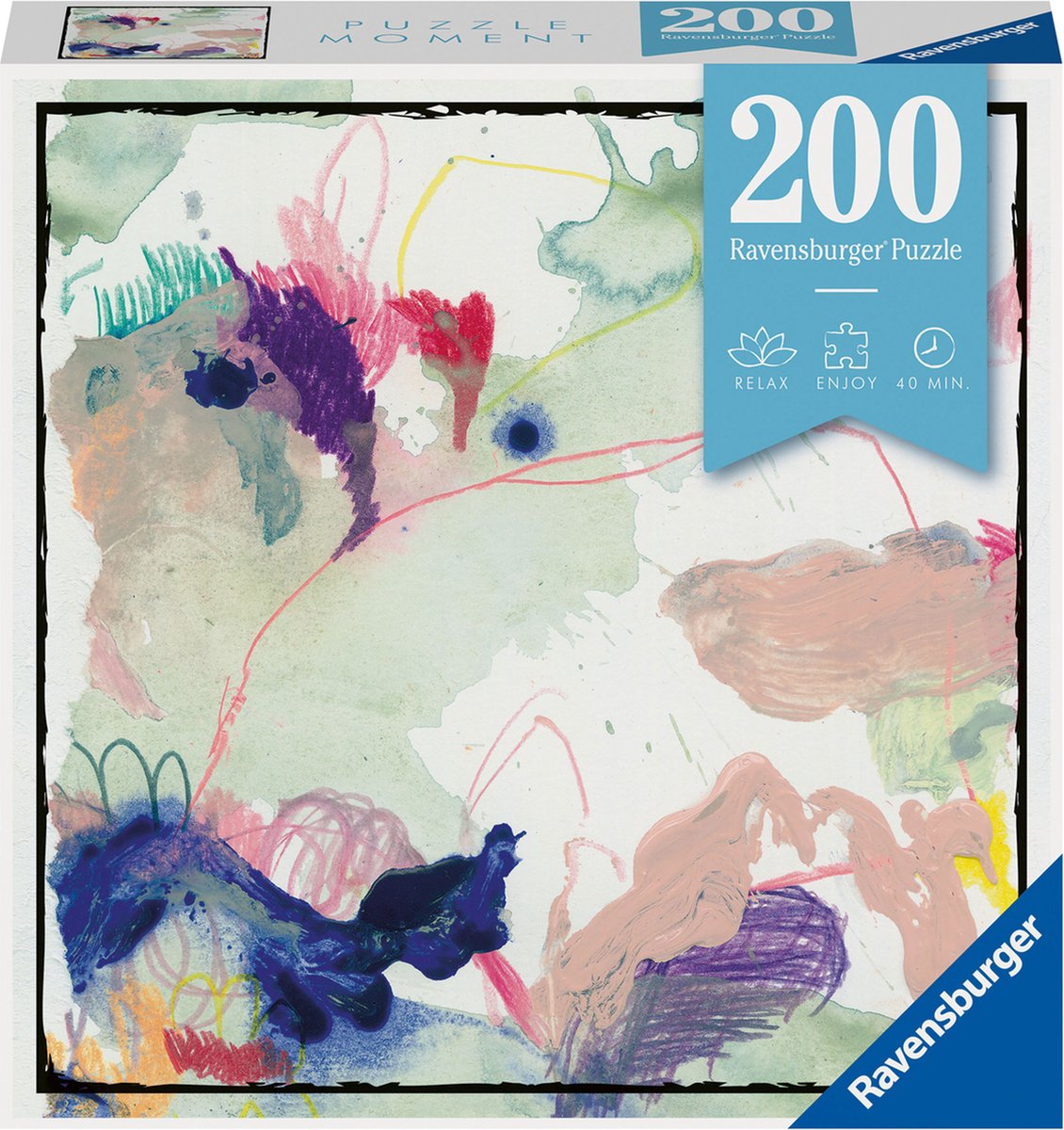 Ravensburger puzzle puzzle moment - couleurs - 200 pièces.
