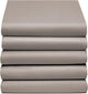 Cendrillon - week-end - surmatelas avec fente - 160x200 cm - hauteur de matelas jusqu'à 15 cm - 100% coton - taupe