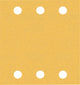 Bosch 10x papier abrasif expert c470 à 6 trous pour ponceuse orbitale...