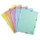Chemises 3 rabats exacompta 55560e gamme aquarelle