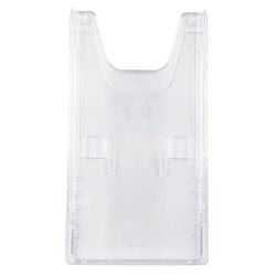 Porte-brochure mural a6 portrait exacompta transparent