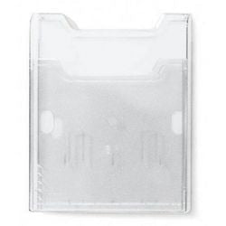 Porte-brochures mural exacompta a4 transparent