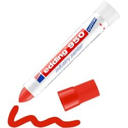 Marqueur permanent edding 950 rouge 10mm