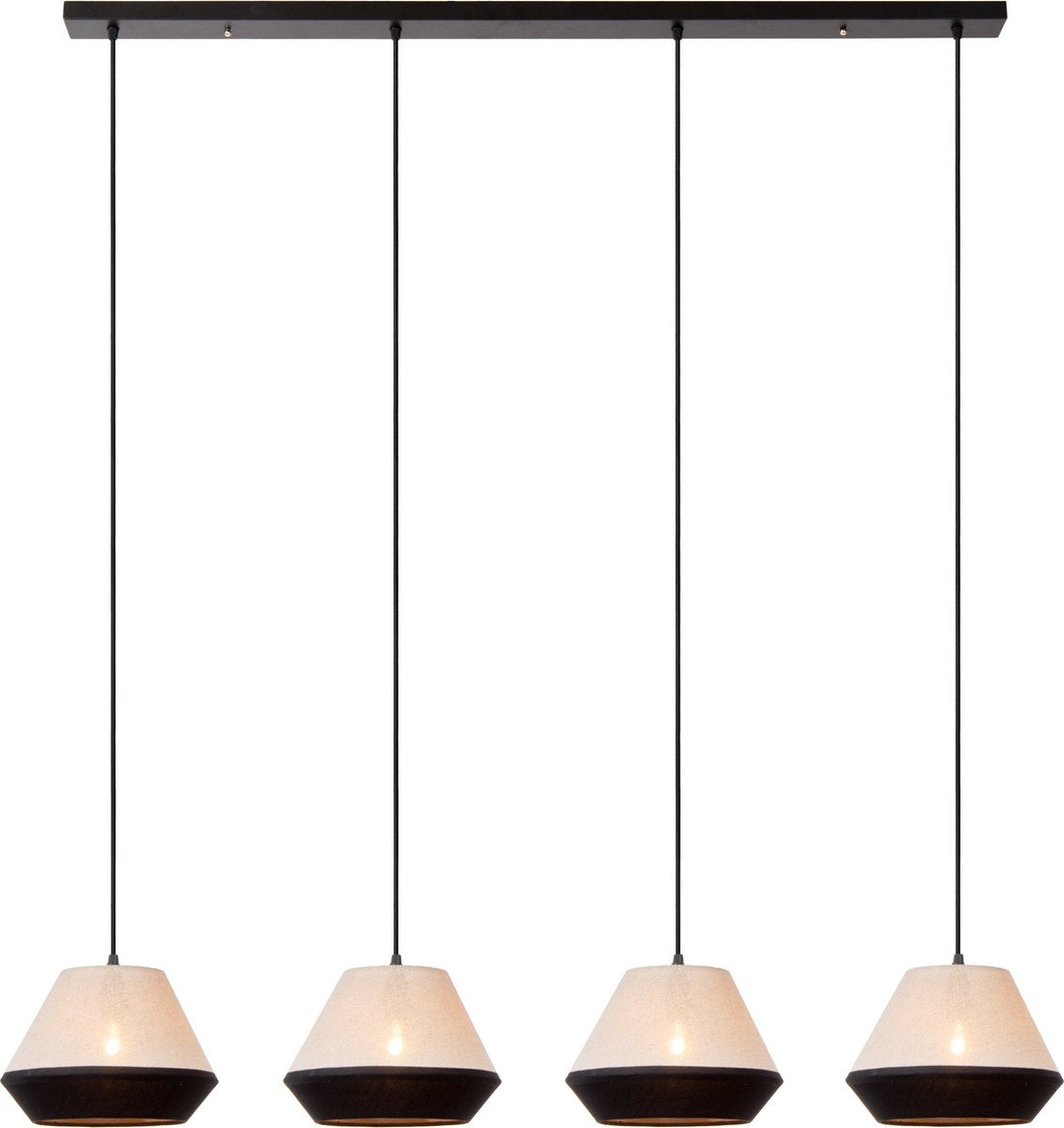 Lucide kala - lampe suspendue - 4xe14 - taupe