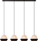 Lucide kala - lampe suspendue - 4xe14 - taupe