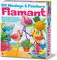 4m crafts - verser et peindre - flamant rose - jouets créatifs - multicolore - 5+