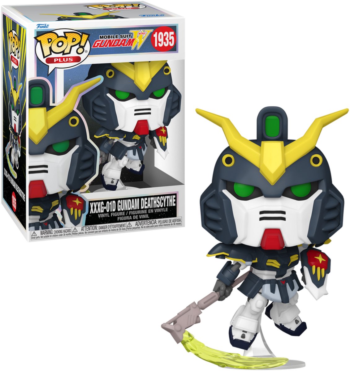 Funko-pop ! plus - combinaison mobile gundam - xxxg-01d gundam deathscythe #1935