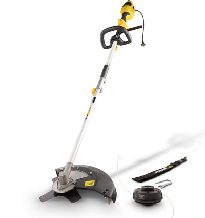 Débroussailleuse électrique Powerplus POWXG30405 - Tondeuse et coupe-herbe 2 en 1 avec harnais d'épaule, outils de jardin
