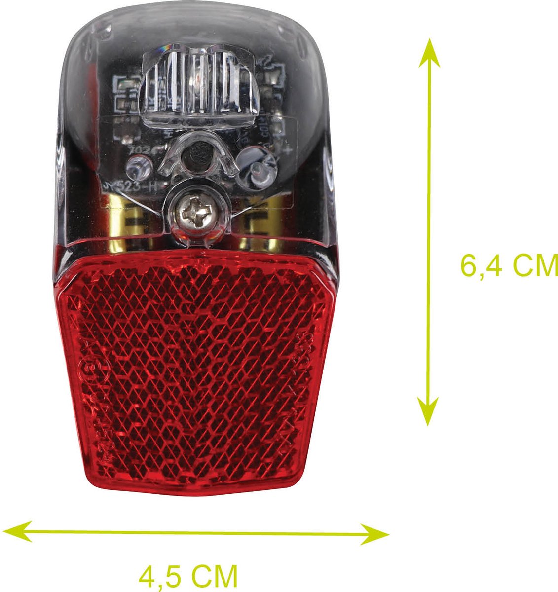 Feu arrière Dresco LED - garde-boue - noir