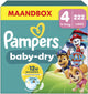 Pampers baby-dry Paw Patrol édition taille 4, 222 couches, 9kg-14kg
