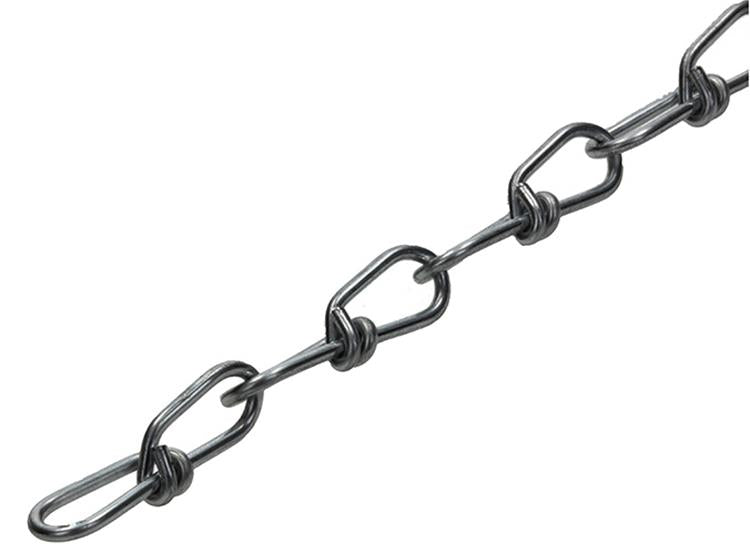Mack 1005294 - chaîne victor galvanisée din5686ø 2mm l 28mm 2m wwl 32 kg | 5 pièces
