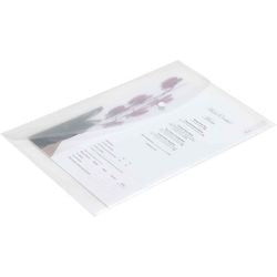 Dossier de documents rapesco Foolscap transparent transparent