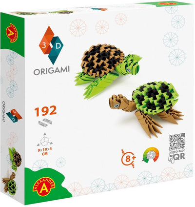 Alexander jouets alexandre - origami 3d - tortues - 192pcs