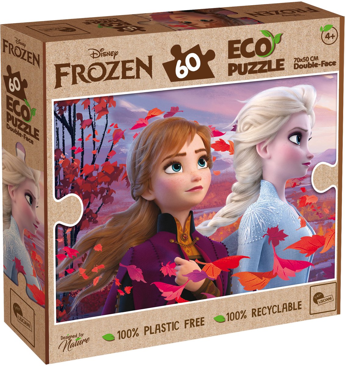 Lisciani Disney Eco Puzzle Df La Reine Des Neiges 60