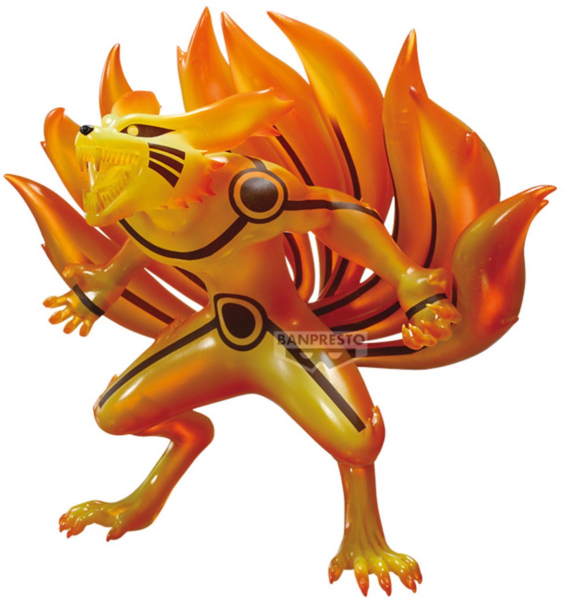 Banpresto bandai bandai naruto shippuden - figurine - kurama ver. un