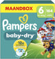 Pampers baby-dry Paw Patrol édition taille 6, 164 couches, 13kg-18kg