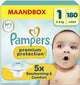Pampers protection premium taille 1, 180 couches, 2kg-5kg
