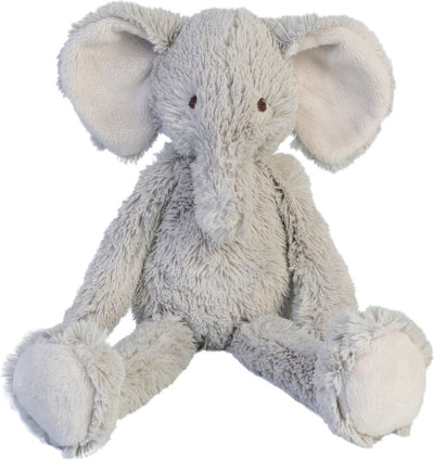 Happy horse éléphant enzo peluche 28cm - gris - peluche bébé