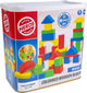 Blocs en bois Heros colorés - blocs - 100 blocs de construction - grand ensemble - bois FSC - fabriqué en Allemagne - construction créative - à partir de 1 an