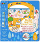 Peinture à l'eau magique Avenir : livre sur mouches, 6 pages réutilisables avec jeu 3 en 1, 3+