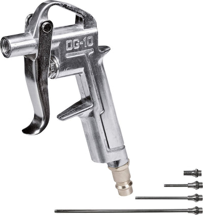 Jeu de soufflettes Einhell - 5 pièces - incl. 4 buses : 20, 50, 95 et 220 mm