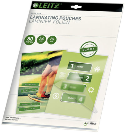 Leitz Ilam Laminer Covers A4, 80 micron
