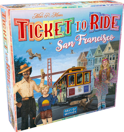 Ticket Asmodee pour monter le jeu de société San Francisco