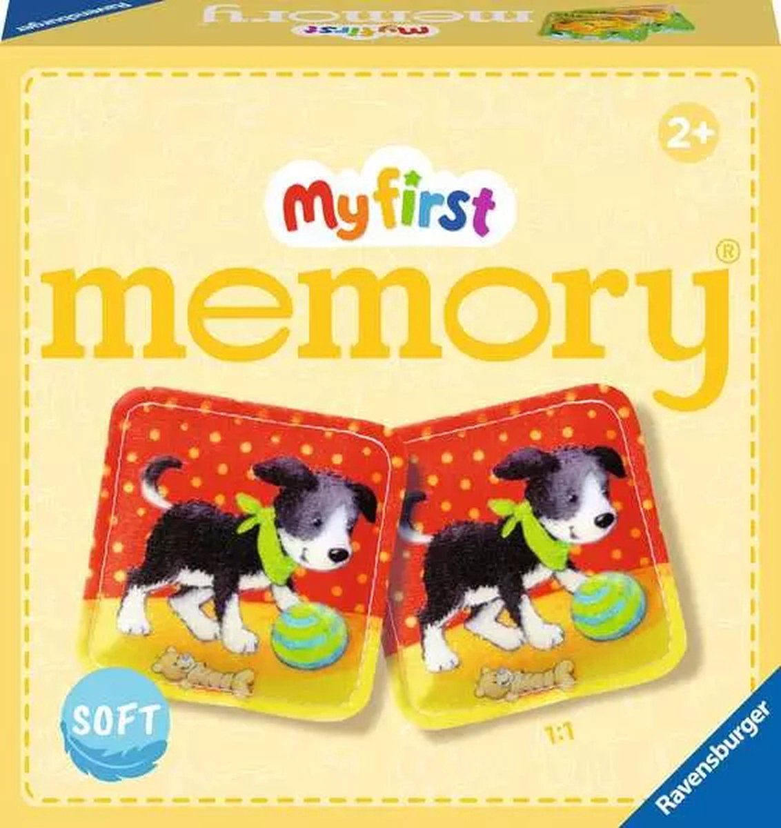 Ravensburger mémoire 20998, jeu de société, mémoire, 2 ans, 10 min