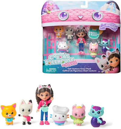 Gabby's Dollhouse Le film Speel Figure Set Gabby et 5 Katjes