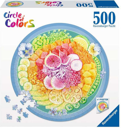 Ravensburger puzzle pokã©bowl - puzzle - 500 pièces