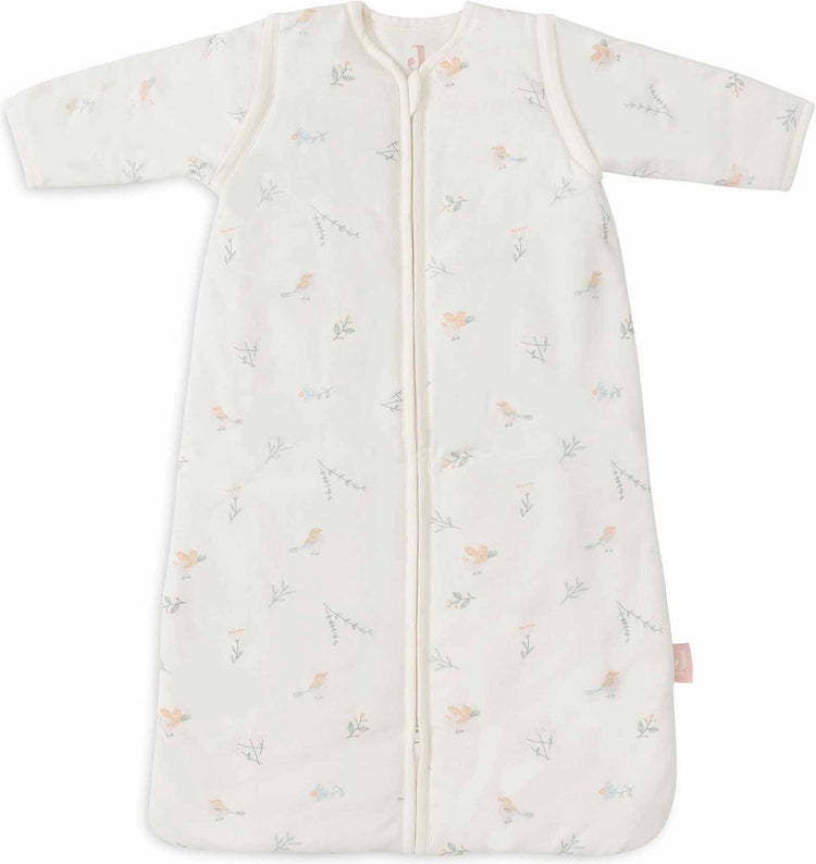 Jollein gigoteuse d'hiver avec manches zippées 110 cm - jolis oiseaux - gigoteuse d'hiver