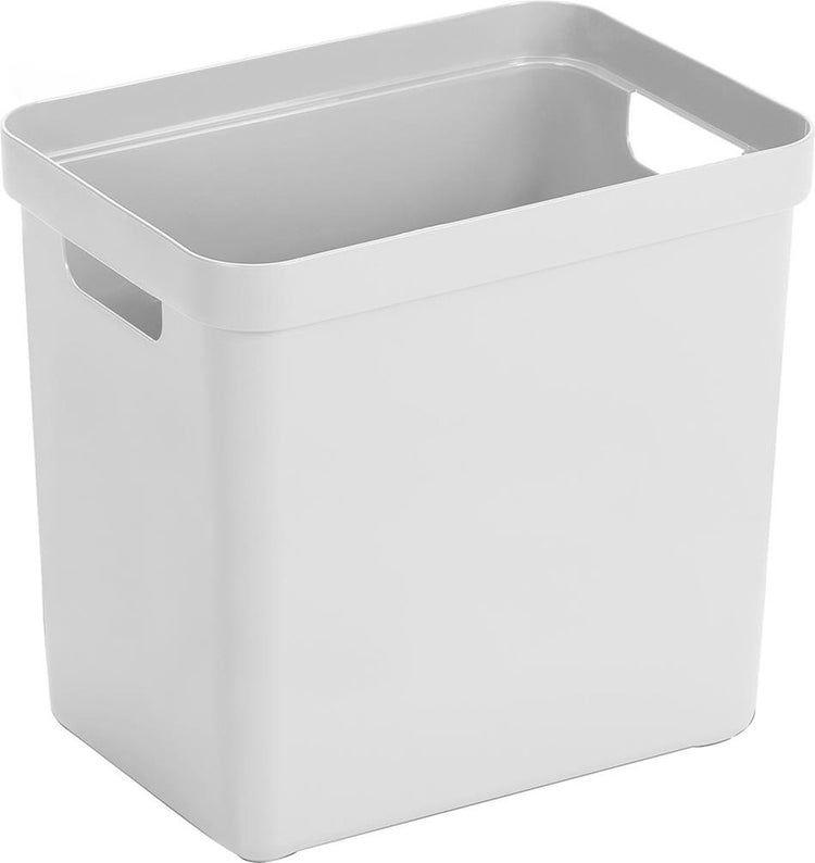 Sunware - boîte de rangement sigma home 25l blanc - 35 x 24,6 x 36,3 cm