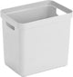 Sunware - boîte de rangement sigma home 25l blanc - 35 x 24,6 x 36,3 cm