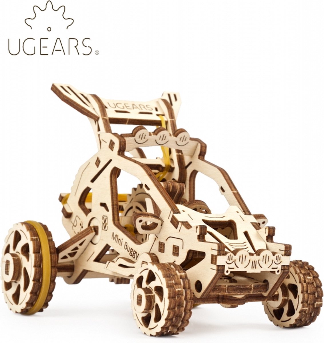 Modèle 3D en bois Ugears - buggy du désert