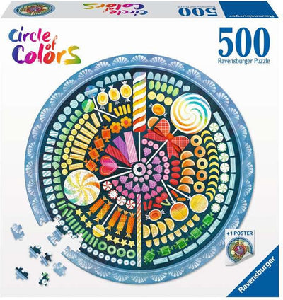 Ravensburger puzzle bonbons - puzzle - 500 pièces