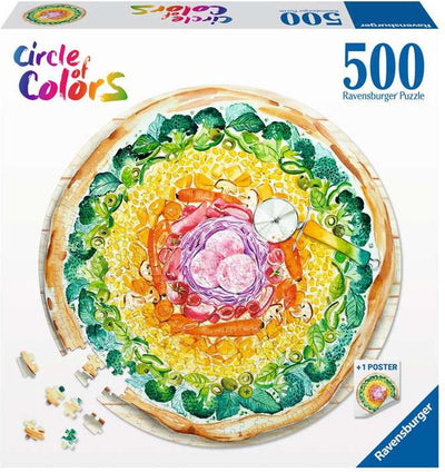 Ravensburger puzzle pizza - puzzle - 500 pièces