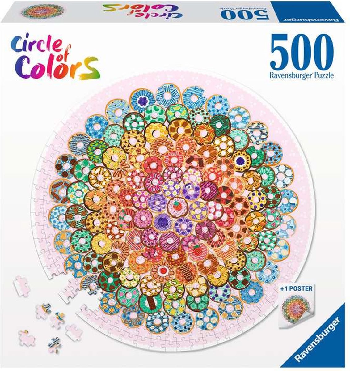 Ravensburger Puzzle Puzzle autour des beignets, 500e.