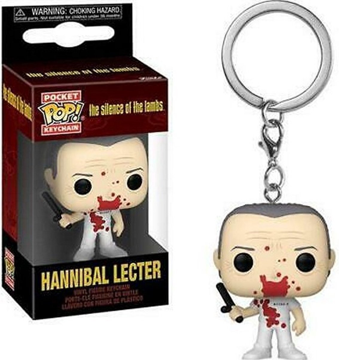Funko-pop ! porte-clés hannibal lecter