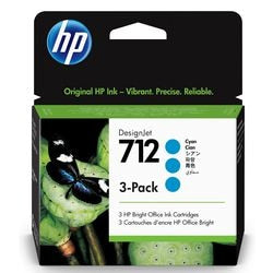 Cartouche d'encre Designjet HP 712 cyan